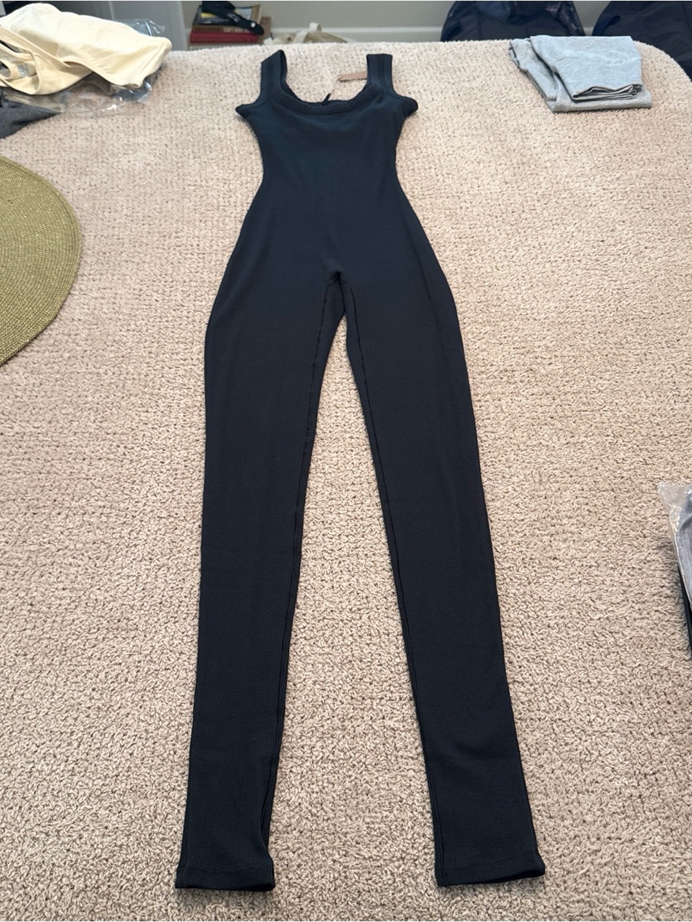 SKIMS Cotton Ribbed Onesie XXS NWT